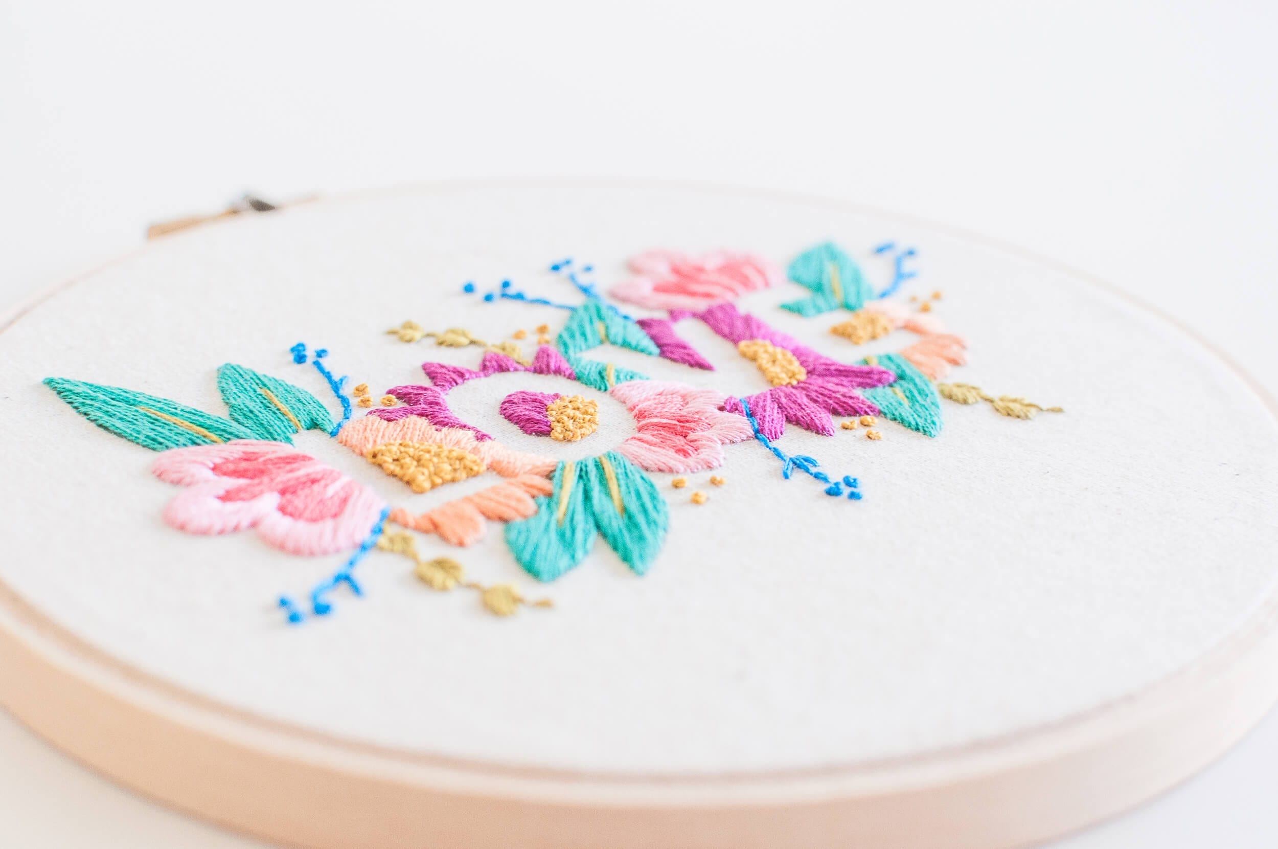 DMC Love embroidery kit