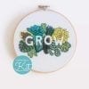 GROW Embroidery Kit - Brynn & Co.