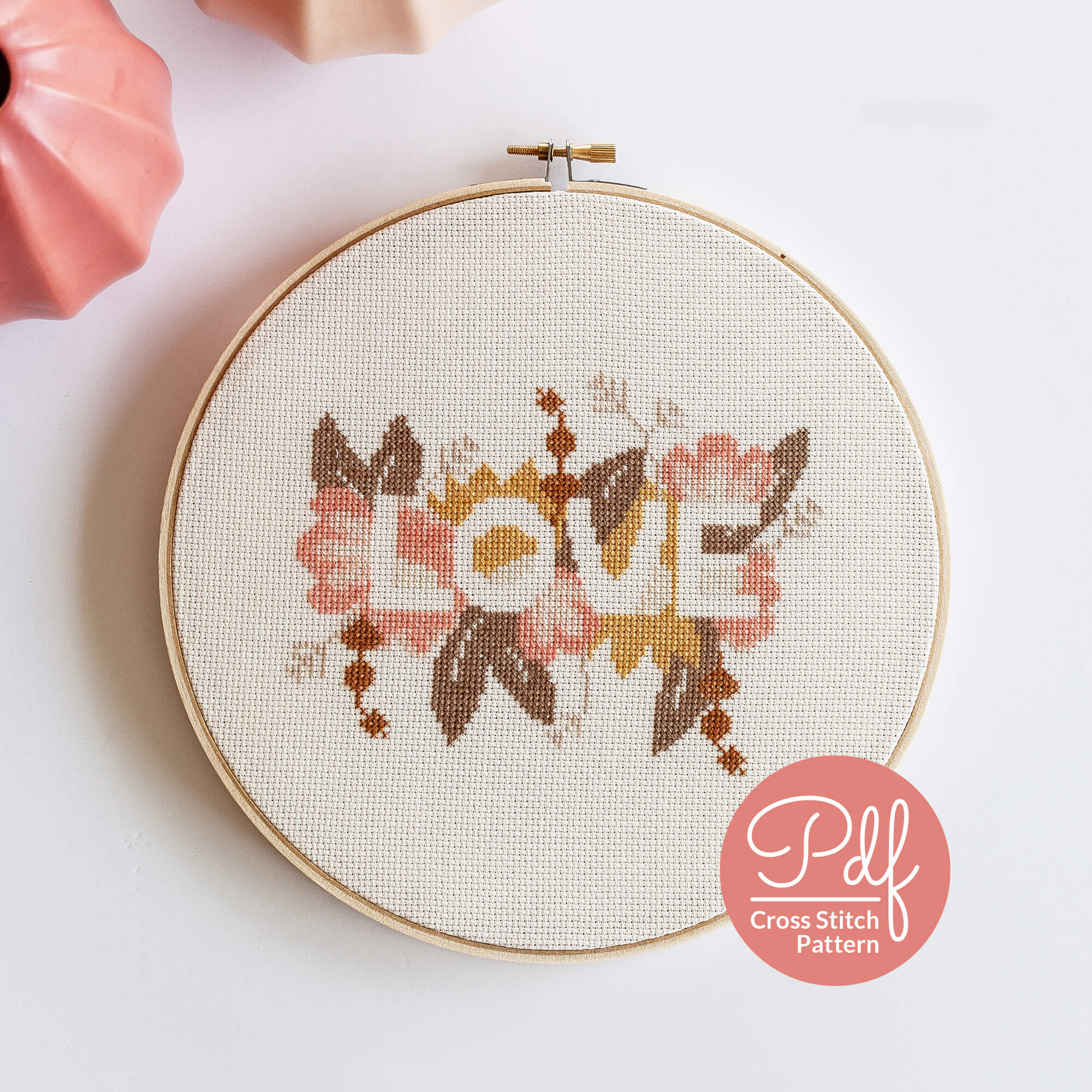 LOVE Cross Stitch Pattern