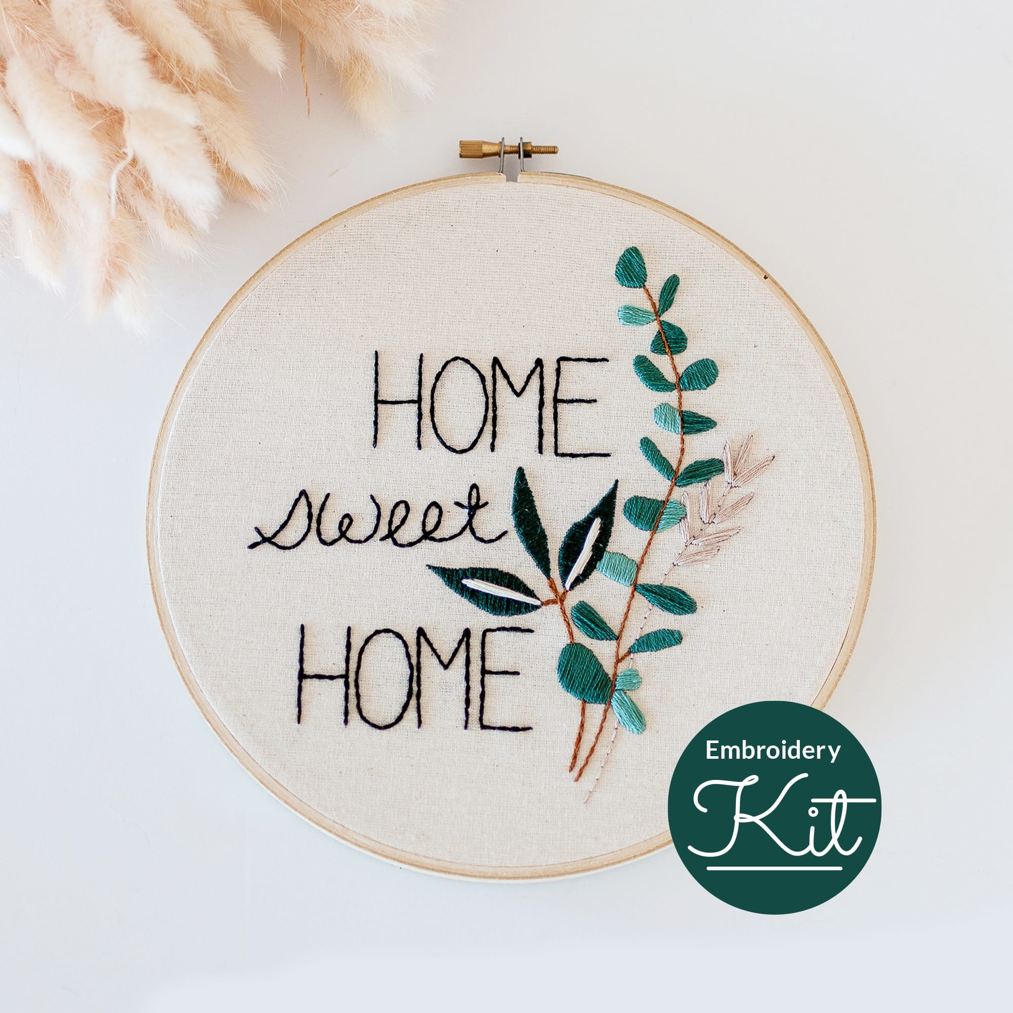 Home Sweet Home Embroidery Kit Brynn & Co.
