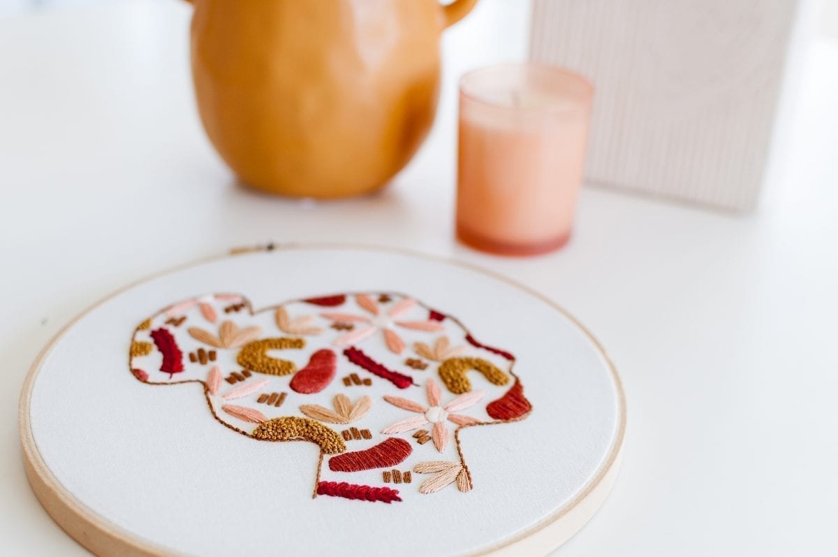 Beautiful You Do it Yourself Embroidery kit