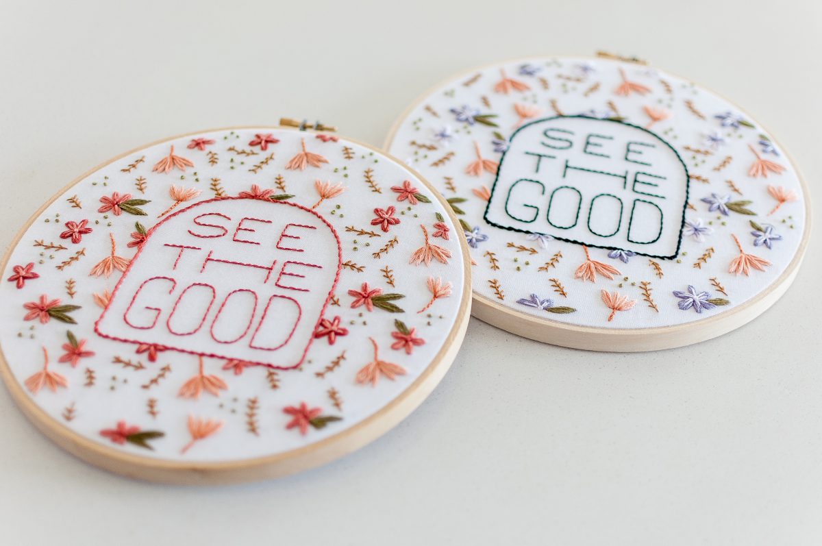 See The Good Do It Yourself Embroidery Kit