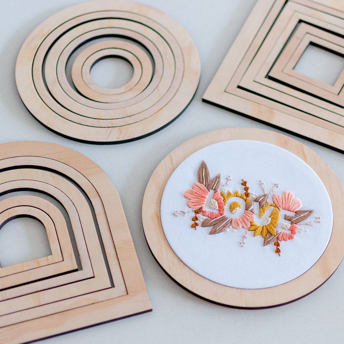 Wooden Needlework Embroidery Frames