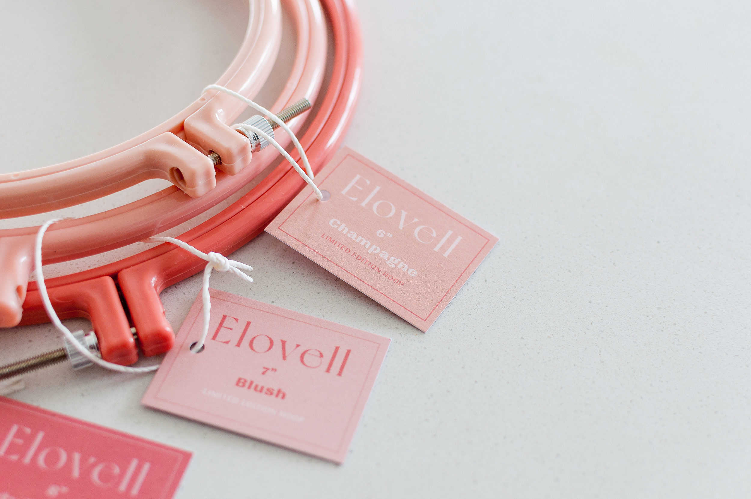 Elovell Embroidery Hoops - Laguna Collection - Brynn & Co.