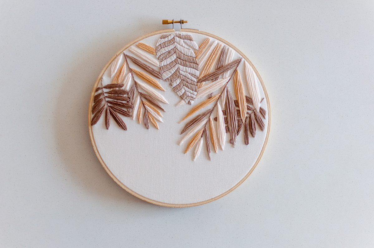 In the Tropics Do It Yourself Embroidery Pattern