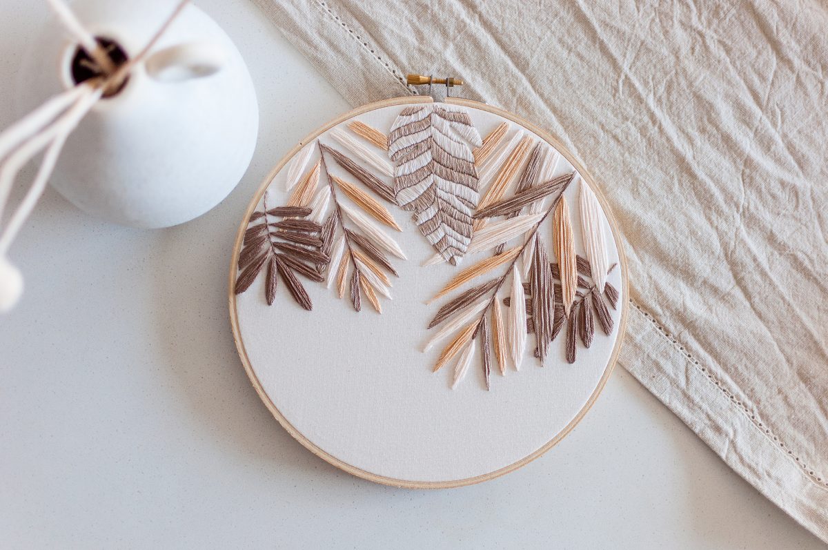 In the Tropics Do It Yourself Embroidery Pattern